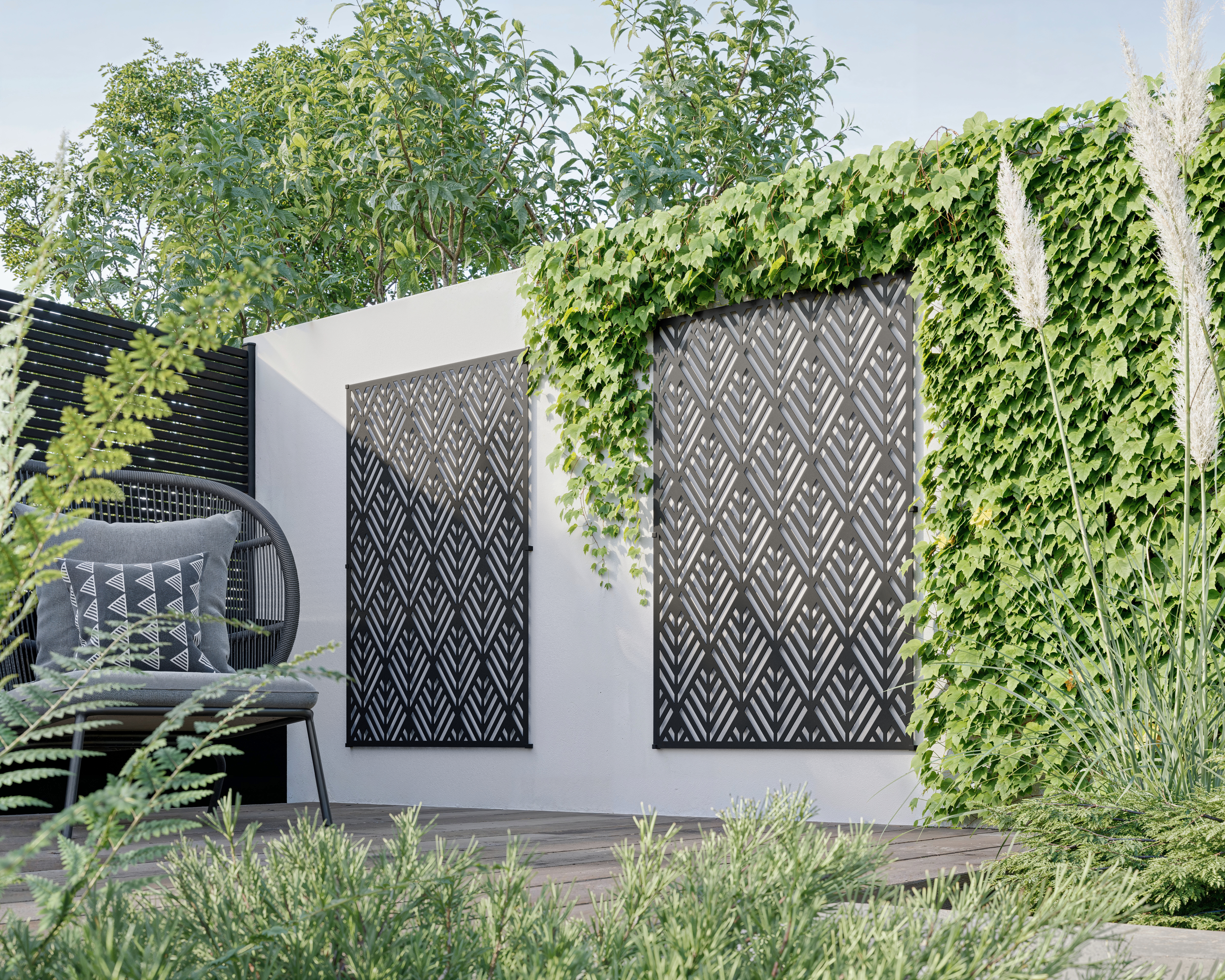panneau décoratif exterieur