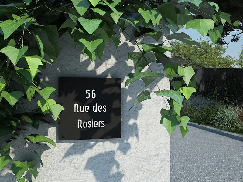 Plaques d'Entrée