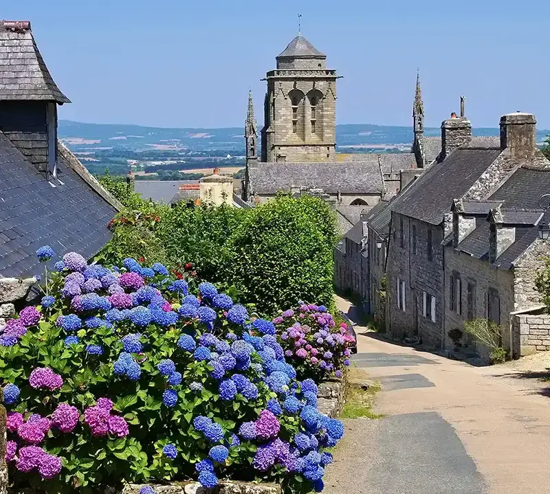 vue de Locronan