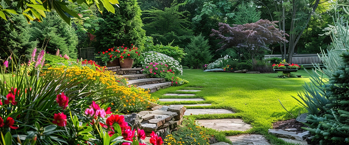 à quoi ressemble un jardin à l'anglaise ?